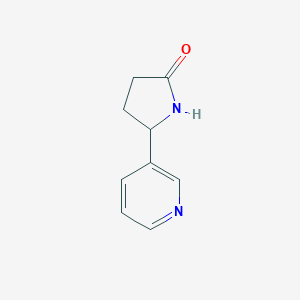 molecular formula C9H10N2O B101708 Norcotinine CAS No. 17114-40-8