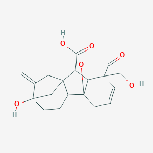 molecular formula C19H22O6 B101714 Gibberellin A22 CAS No. 18450-94-7