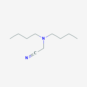 molecular formula C10H20N2 B101715 (Dibutylamino)acetonitrile CAS No. 18071-38-0