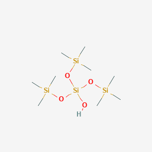 molecular formula C9H28O4Si4 B101719 三(三甲基硅氧基)硅烷醇 CAS No. 17477-97-3