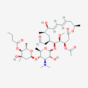 molecular formula C41H67NO15 B101725 白霉素 A4 CAS No. 18361-46-1