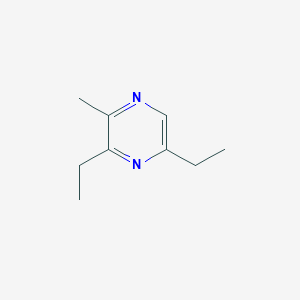 molecular formula C9H14N2 B101726 3,5-二乙基-2-甲基吡嗪 CAS No. 18138-05-1