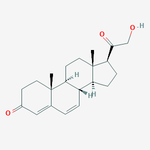 molecular formula C21H28O3 B101732 Pregna-4,6-diene-3,20-dione, 21-hydroxy- CAS No. 17916-84-6