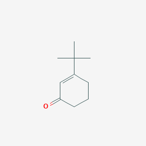 molecular formula C10H16O B101733 3-Tert-butylcyclohex-2-en-1-one CAS No. 17299-35-3