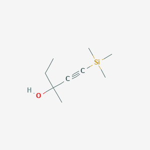 molecular formula C9H18OSi B101743 3-Methyl-1-trimethylsilyl-1-pentyn-3-OL CAS No. 17889-43-9