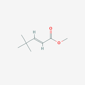 molecular formula C8H14O2 B101745 Methyl (2E)-4,4-dimethyl-2-pentenoate CAS No. 16812-85-4