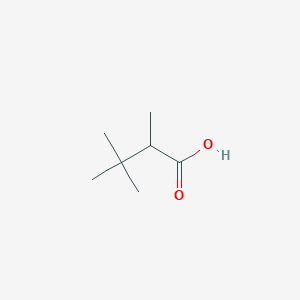 molecular formula C7H14O2 B010175 2,3,3-Trimethylbutanoic acid CAS No. 19910-29-3