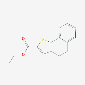 molecular formula C15H14O2S B101753 Ethyl 4,5-dihydronaphtho[1,2-b]thiophene-2-carboxylate CAS No. 19397-74-1