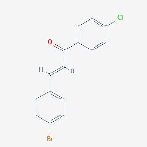 (2E)-3-(4-bromophenyl)-1-(4-chlorophenyl)prop-2-en-1-one