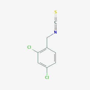 molecular formula C8H5Cl2NS B101760 2,4-Dichlorobenzyl isothiocyanate CAS No. 18967-41-4