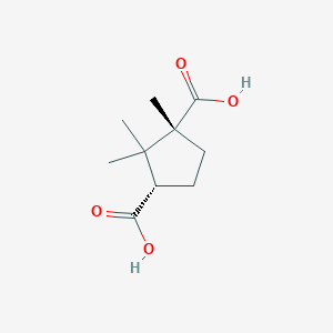 molecular formula C10H16O4 B101761 d-樟脑酸 CAS No. 17839-62-2