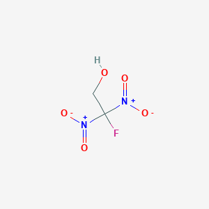 molecular formula C2H3FN2O5 B101770 2-Fluoro-2,2-dinitroethanol CAS No. 17003-75-7
