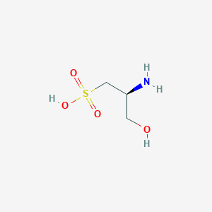 B101783 (2s)-2-Amino-3-hydroxypropane-1-sulfonic acid CAS No. 16421-58-2