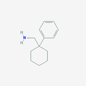 molecular formula C13H19N B101786 (1-Phenylcyclohexyl)methanamine CAS No. 17380-54-0