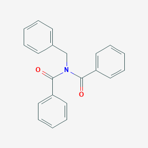 molecular formula C21H17NO2 B101800 Benzamide, N-benzoyl-N-(phenylmethyl)- CAS No. 19264-38-1