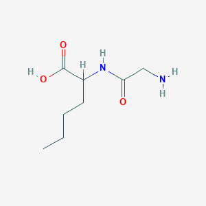 molecular formula C8H16N2O3 B101803 Glycyl-dl-norleucine CAS No. 19257-04-6