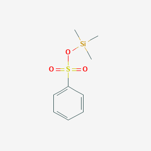 molecular formula C9H14O3SSi B101806 Trimethylsilyl benzenesulfonate CAS No. 17882-06-3