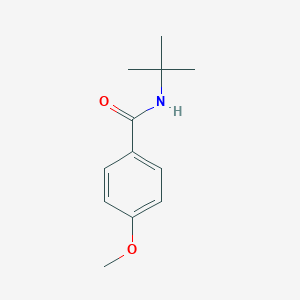 molecular formula C12H17NO2 B101807 N-tert-Butyl-4-methoxybenzamide CAS No. 19486-73-8