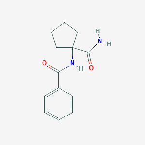 N-(1-carbamoylcyclopentyl)benzamide