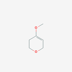 molecular formula C6H10O2 B101811 4-甲氧基-3,6-二氢-2H-吡喃 CAS No. 17327-22-9