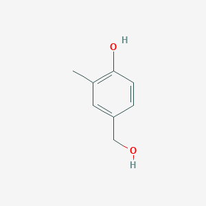 molecular formula C8H10O2 B101816 4-(Hydroxymethyl)-2-methylphenol CAS No. 18299-15-5