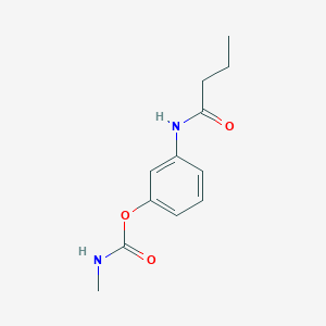 m-Butyramidophenyl methylcarbamate