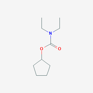 cyclopentyl N,N-diethylcarbamate