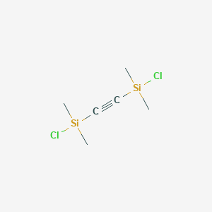 molecular formula C6H12Cl2Si2 B101839 Bis(chlorodimethylsilyl)acetylene CAS No. 18156-91-7