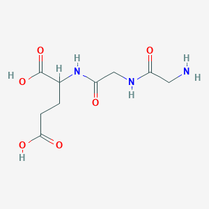 molecular formula C9H15N3O6 B101842 H-Gly-Gly-Glu-OH CAS No. 17343-05-4