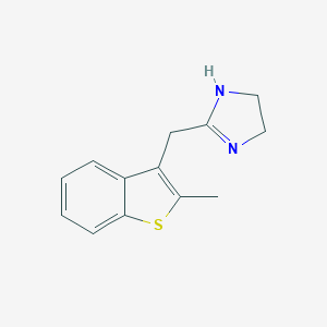 molecular formula C13H14N2S B101847 Metizoline CAS No. 17692-22-7