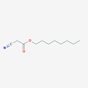 molecular formula C11H19NO2 B101859 Octyl 2-cyanoacetate CAS No. 15666-97-4