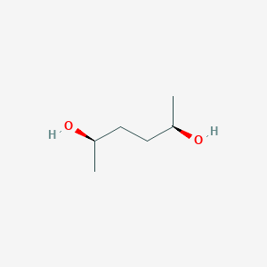 molecular formula C6H14O2 B101867 (2R,5R)-hexane-2,5-diol CAS No. 17299-07-9