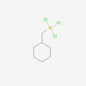 molecular formula C7H13Cl3Si B101871 Trichloro(cyclohexylmethyl)silane CAS No. 18388-16-4