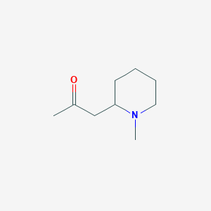 molecular formula C9H17NO B101872 Methylisopelletierine CAS No. 18747-42-7