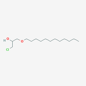molecular formula C15H31ClO2 B101873 1-Chloro-3-(dodecyloxy)propan-2-ol CAS No. 17677-15-5