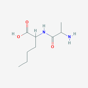 molecular formula C9H18N2O3 B101887 dl-Alanyl-dl-norleucine CAS No. 19079-66-4