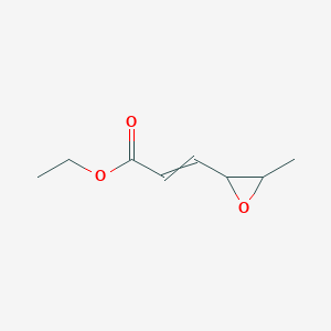 B101888 Ethyl 3-(3-methyloxiran-2-yl)prop-2-enoate CAS No. 18778-81-9