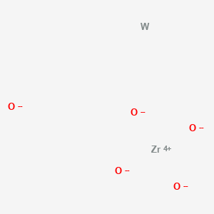 molecular formula O5WZr-6 B101891 Ditungsten zirconium octaoxide CAS No. 16853-74-0