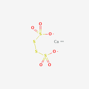 molecular formula CaO6S4 B101892 Calcium tetrathionate CAS No. 19188-83-1