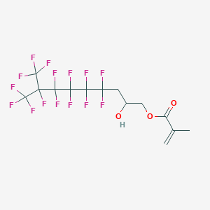 molecular formula C14H11F15O3 B101896 3-(全氟-5-甲基己基)-2-羟基丙基甲基丙烯酸酯 CAS No. 16083-81-1