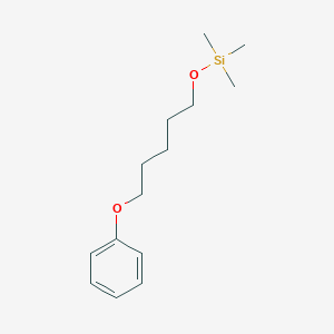 Trimethyl(5-phenoxypentoxy)silane