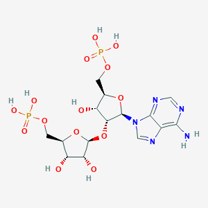 molecular formula C15H23N5O14P2 B101917 2'-(5''-磷酸核糖基)-5'-腺苷单磷酸 CAS No. 15720-01-1