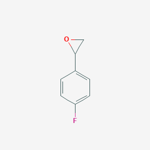 molecular formula C8H7FO B101943 2-(4-Fluorophenyl)oxirane CAS No. 18511-62-1