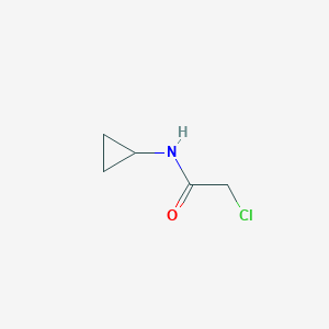 molecular formula C5H8ClNO B101947 2-chloro-N-cyclopropylacetamide CAS No. 19047-31-5