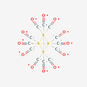 molecular formula C12Ir4O12 B101949 Dodecacarbonyltetrairidium CAS No. 18827-81-1