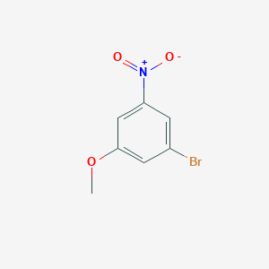 molecular formula C7H6BrNO3 B101961 1-Bromo-3-methoxy-5-nitrobenzene CAS No. 16618-67-0