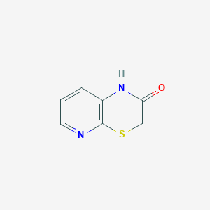 molecular formula C7H6N2OS B101962 1H-Pyrido[2,3-b][1,4]thiazin-2(3H)-one CAS No. 18504-81-9