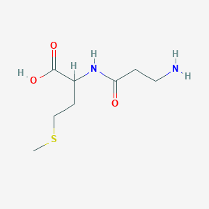 2-(3-Aminopropanoylamino)-4-methylsulfanylbutanoic acid