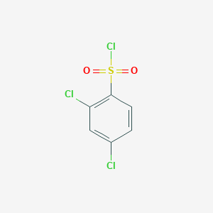 molecular formula C6H3Cl3O2S B102000 2,4-Dichlorobenzenesulfonyl chloride CAS No. 16271-33-3