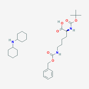 molecular formula C31H51N3O6 B102004 Boc-Lys(Z)-OH (DCHA) CAS No. 16948-04-2